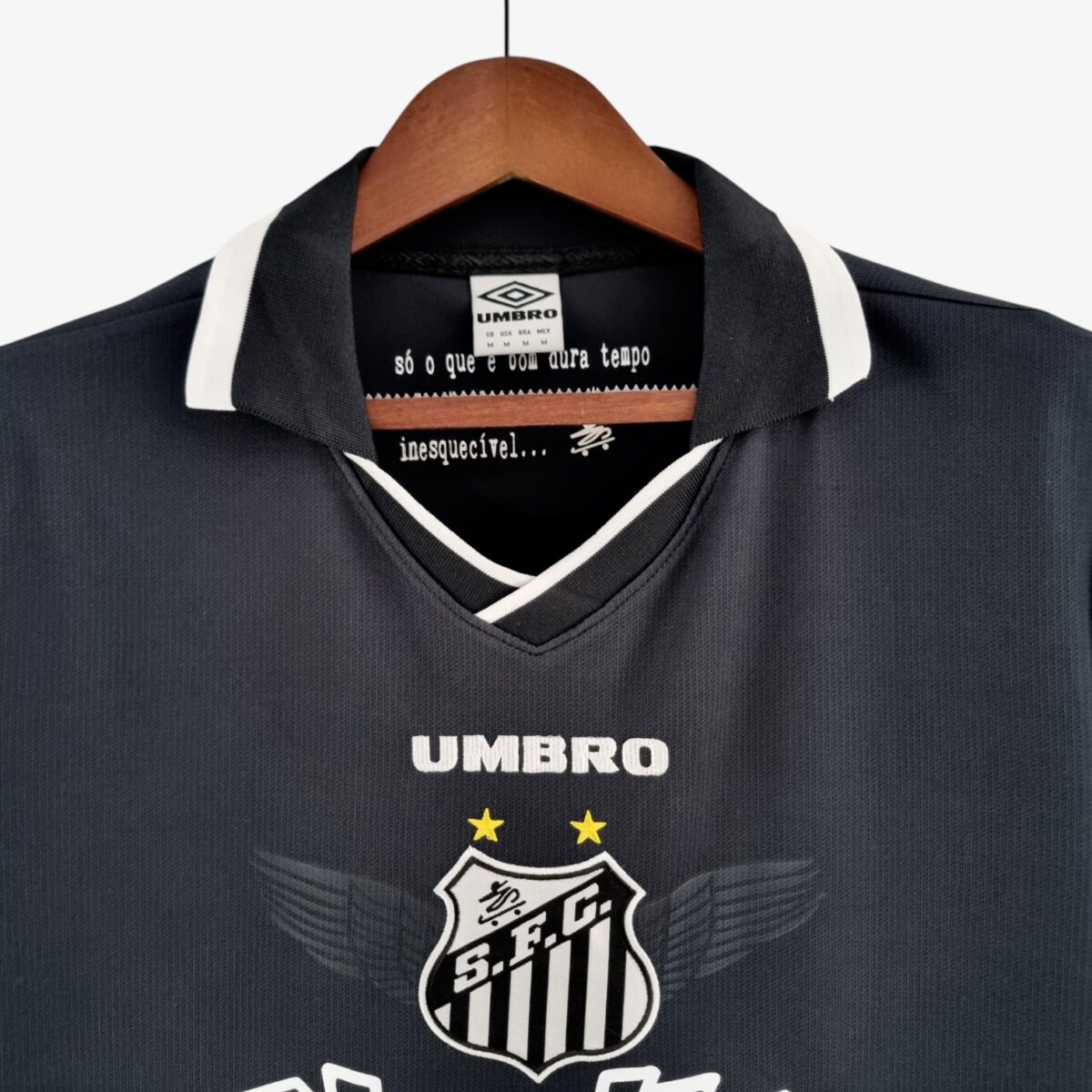 Santos FC Black Umbro Jersey 2023/24 - Image 3