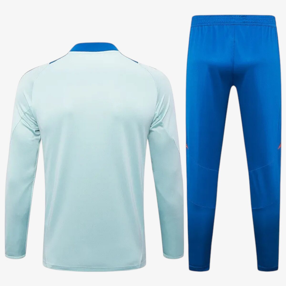 Spain Light Blue Half Pull Tracksuit  2024/25 - Image 2