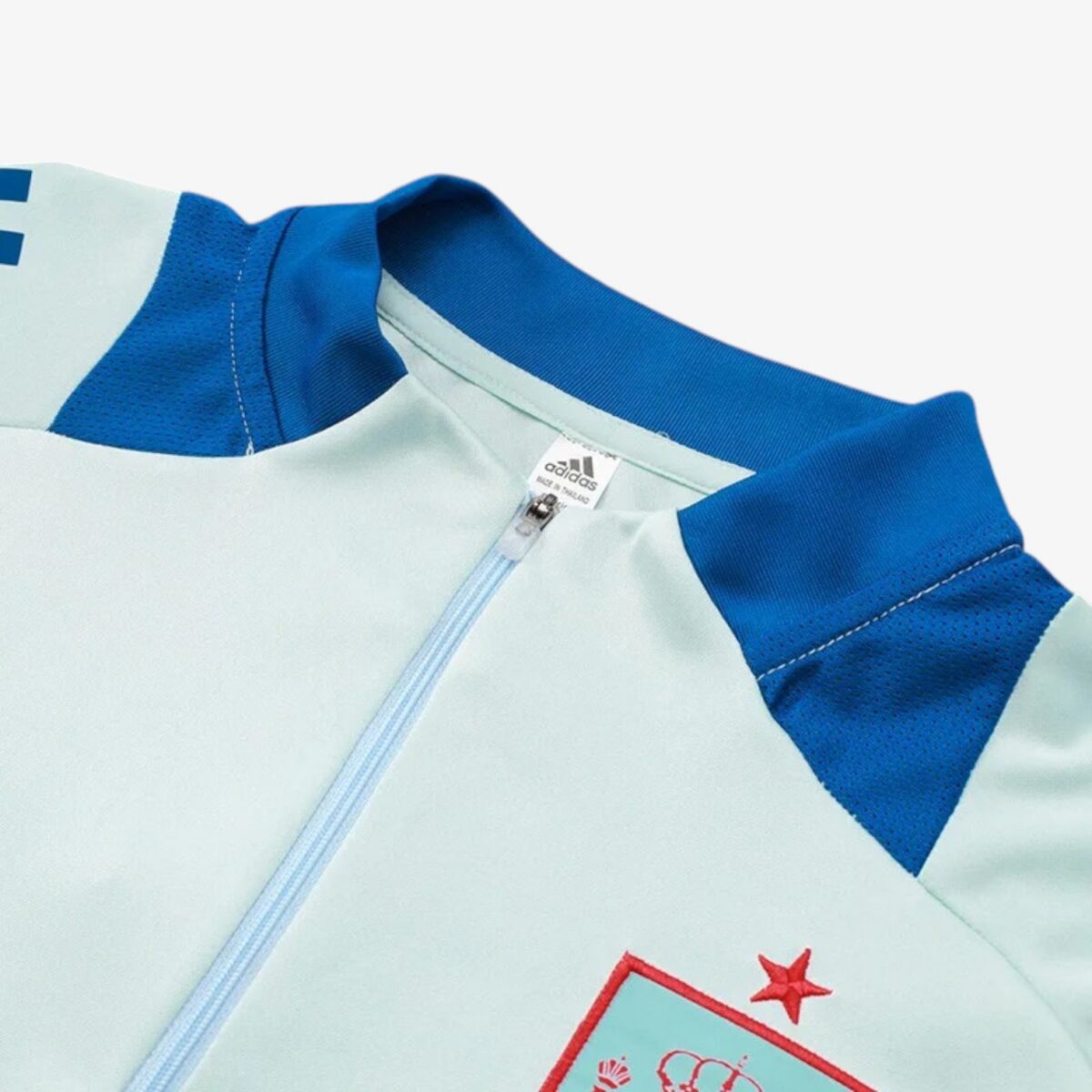 Spain Light Blue Half Pull Tracksuit  2024/25 - Image 9