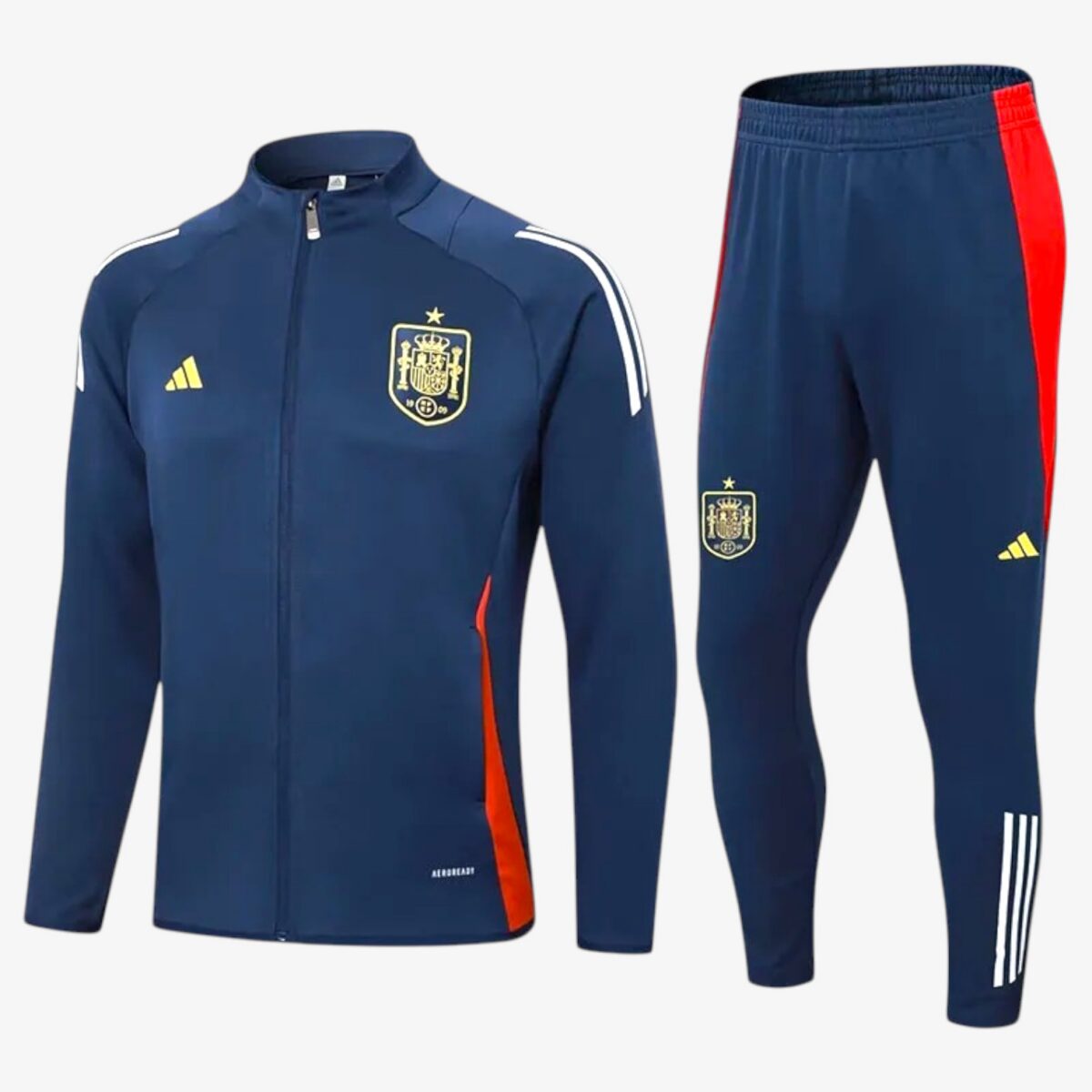 Spain Royal Blue Jacket Tracksuit 2024/25