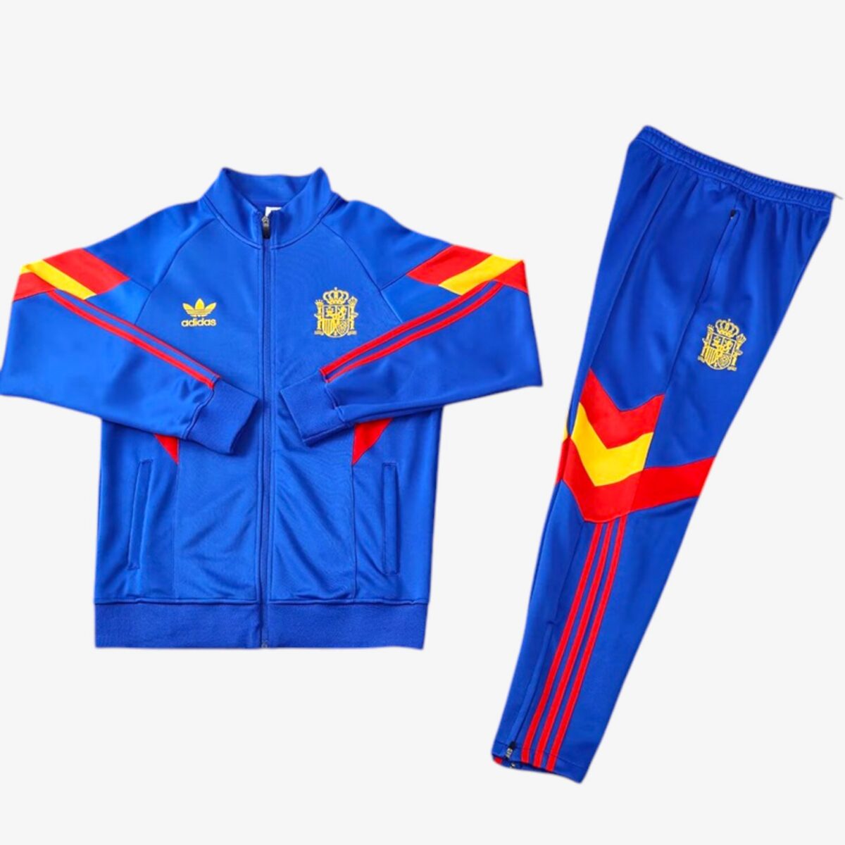 Spain Sapphire Royal Blue Jacket Tracksuit 2025/26 - Image 3