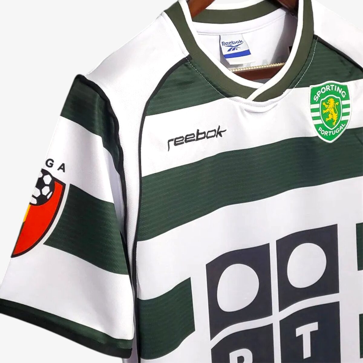Sporting Lisbon Home Retro Jersey 2001/02 - Image 7