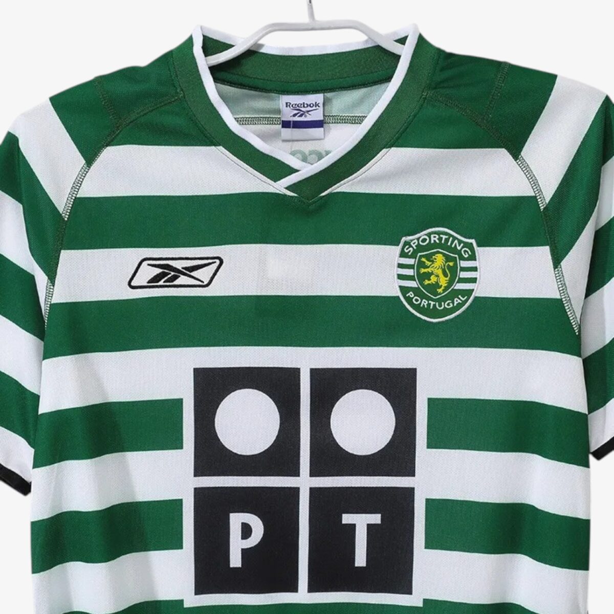 Sporting Lisbon Home Retro Jersey 2003/04 - Image 3