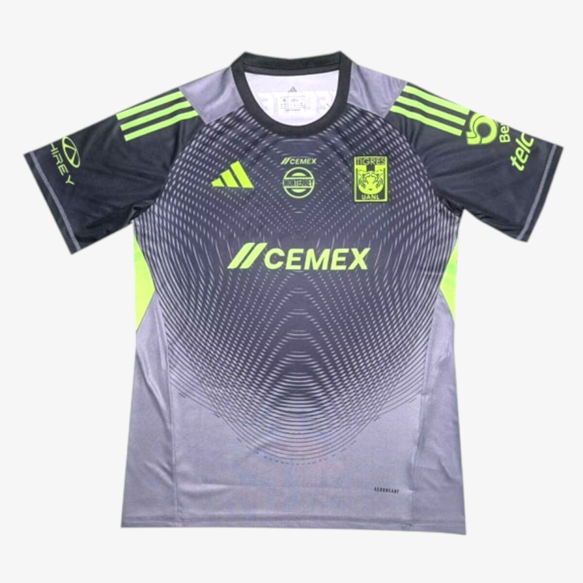 Tigres UANL Grey Black Goalkeeper Jersey 2025/26