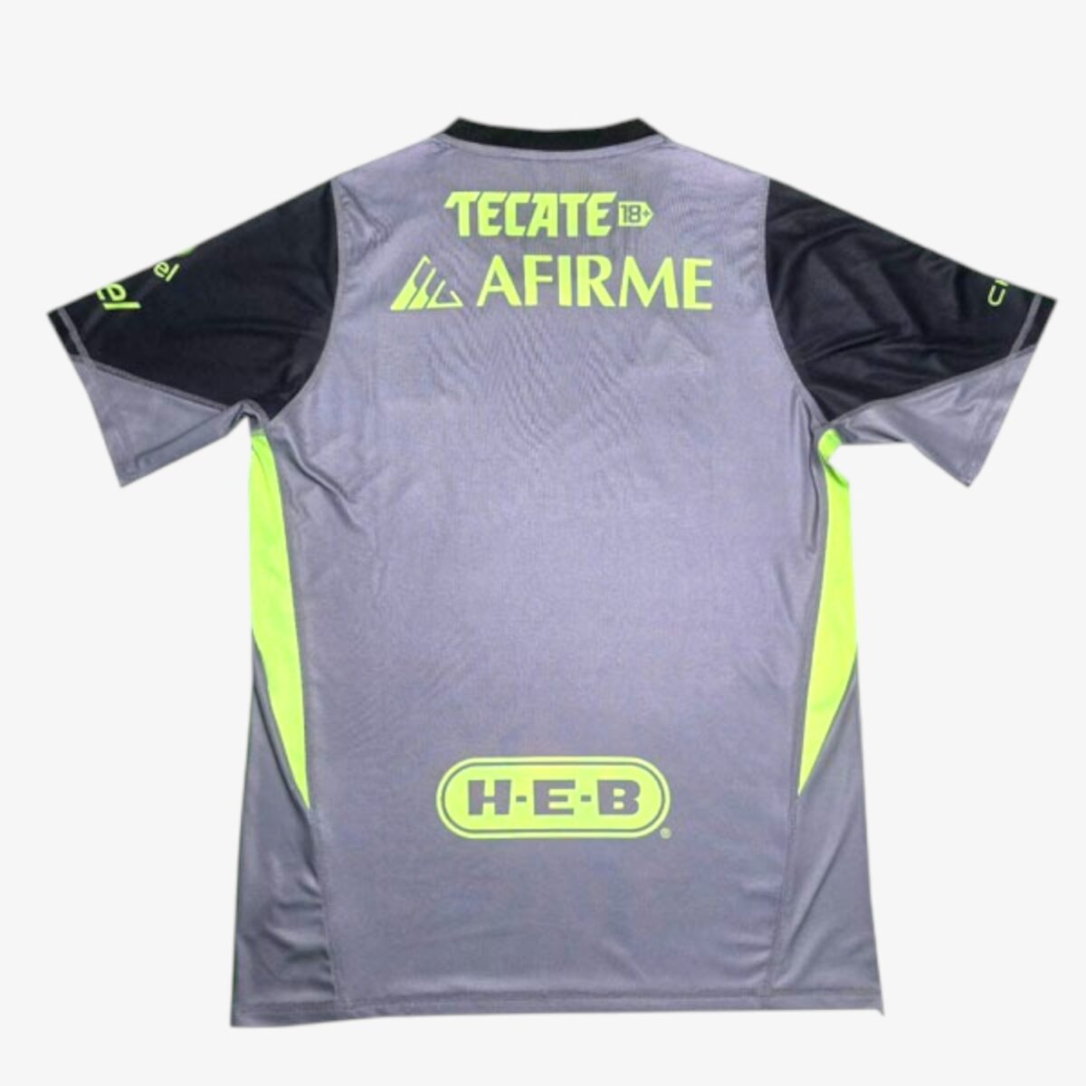 Tigres UANL Grey Black Goalkeeper Jersey 2025/26 - Image 2