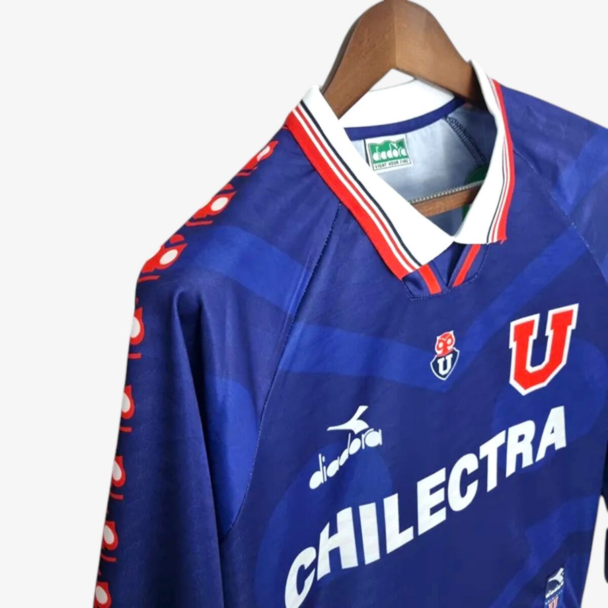 Universidad De Chile Home Retro Long Sleeve Jersey 1996 - Image 4