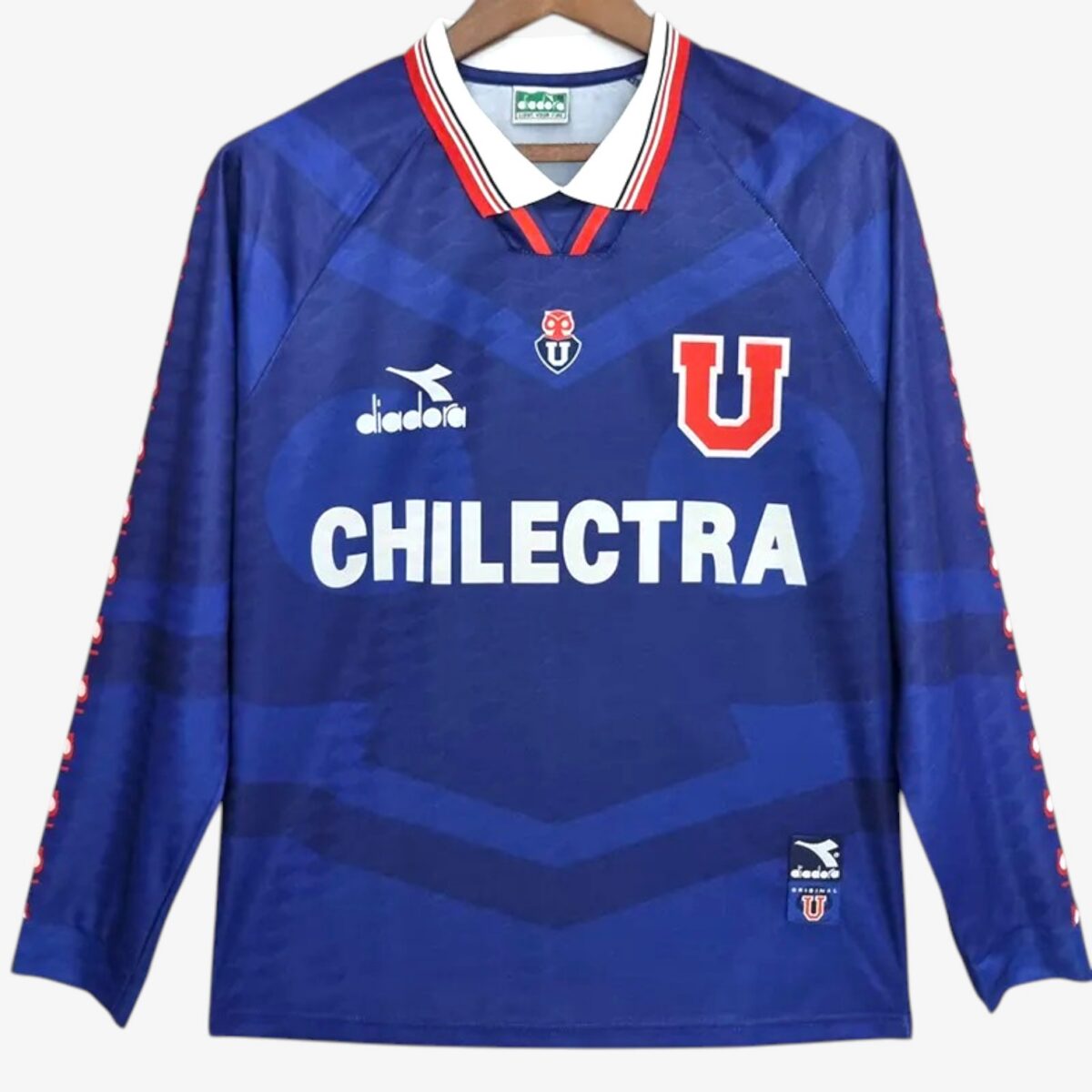 Universidad De Chile Home Retro Long Sleeve Jersey 1996