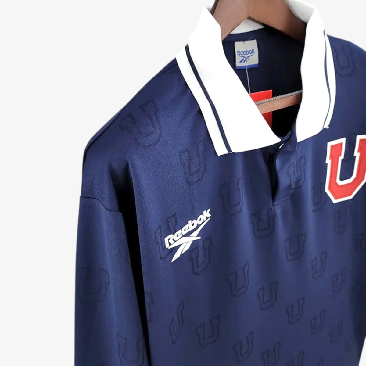 Universidad De Chile Home Retro Long Sleeve Jersey 1998 - Image 6