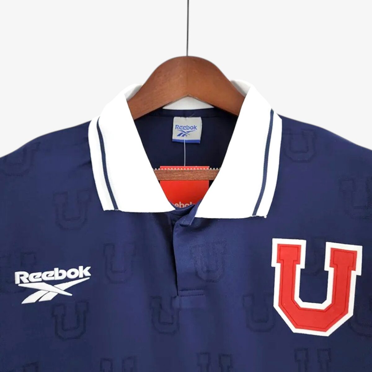 Universidad De Chile Home Retro Long Sleeve Jersey 1998 - Image 5
