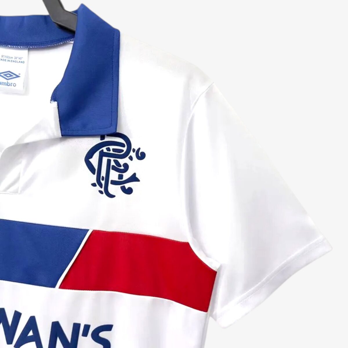 Rangers White Special Edition Retro Jersey 1994 - Image 4