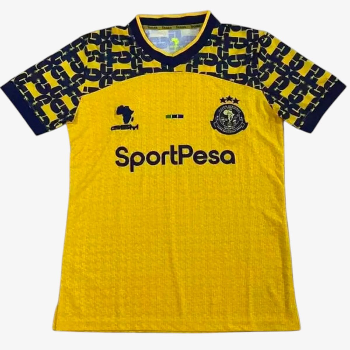 Young Africans Yellow Training Jersey 2025/26