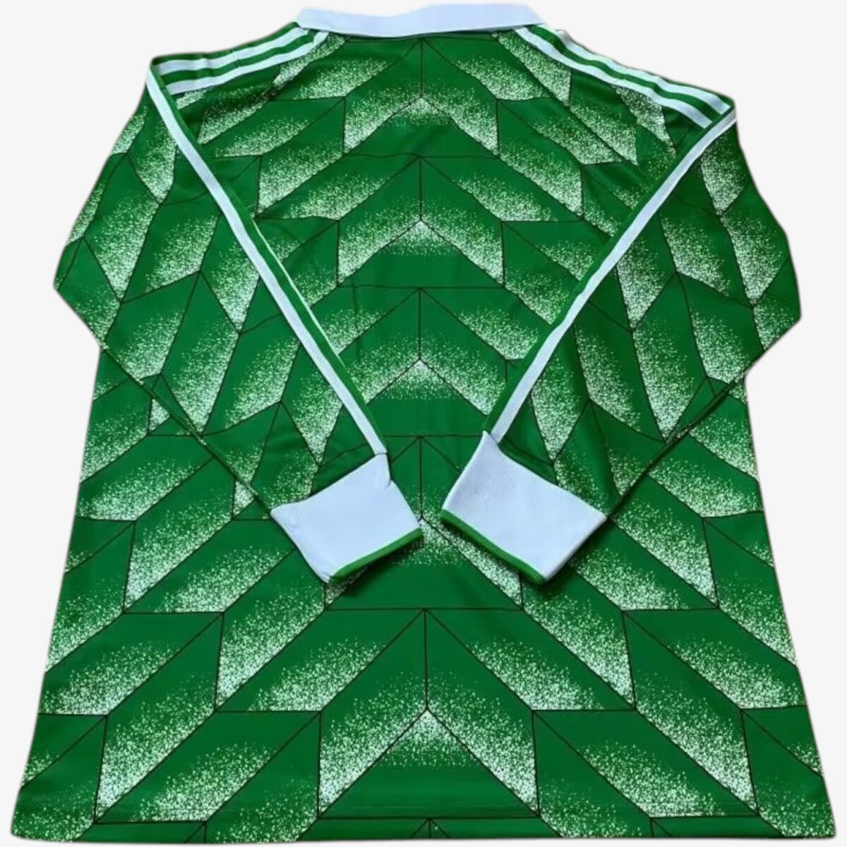 Germany Away Long Sleeve Retro Jersey 1990 - Image 2