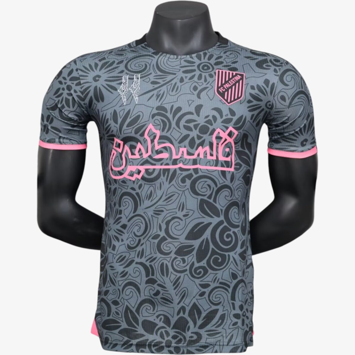 Palestine Pink Black Player Version Jersey 2025/26