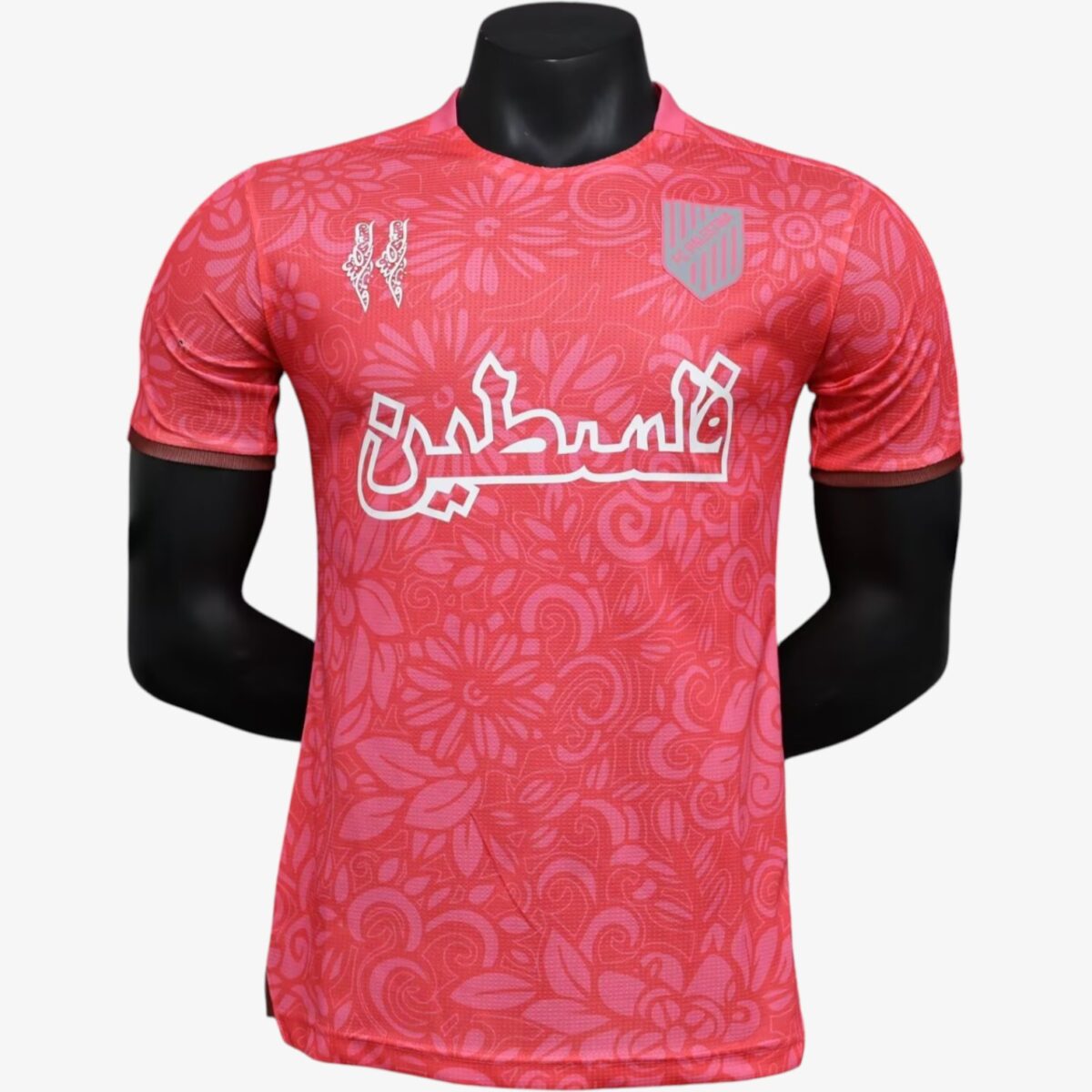 Palestine Pink Player Version Jersey 2025/26