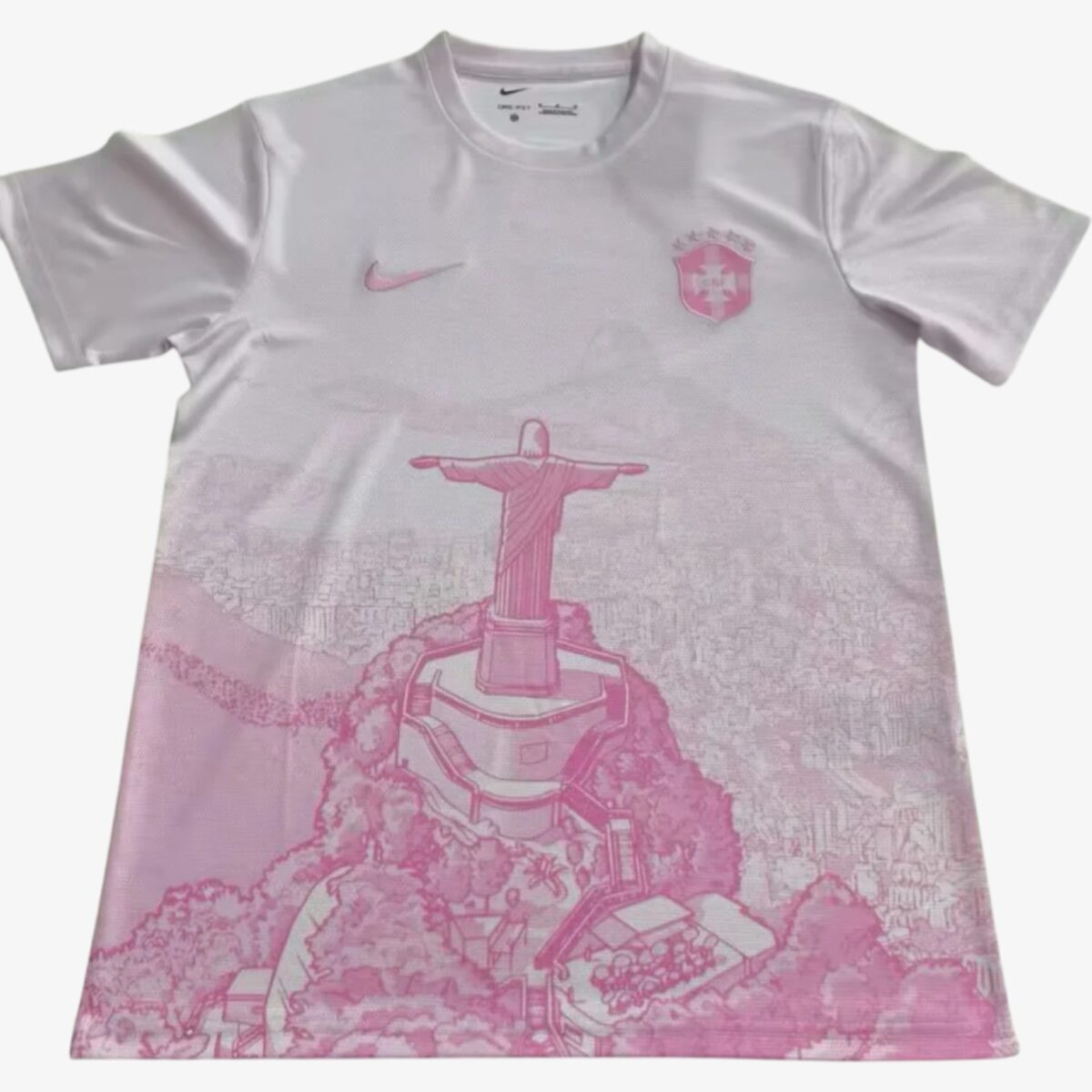 Brazil Christ Light Pink Jersey 2025/26