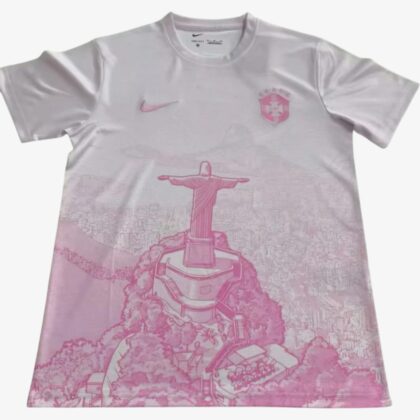 Brazil Christ Light Pink Jersey 2025/26