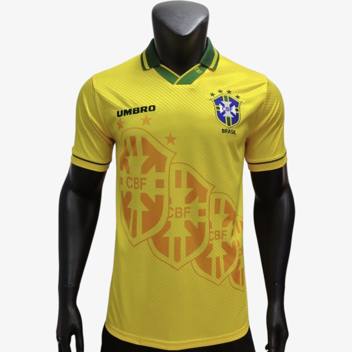Brazil Home Retro Jersey 1995