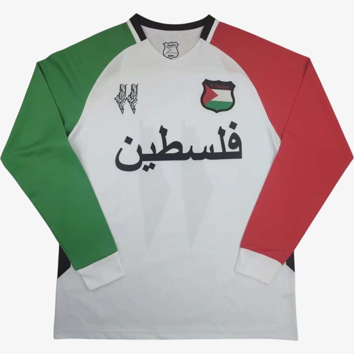 Palestine White Memories Long Sleeve Jersey 2024/25
