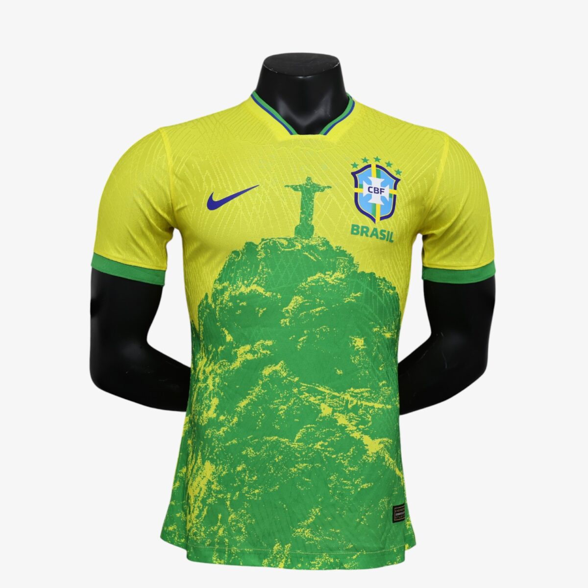 Brazil Chirst Yellow Jersey Player Version 2023/24