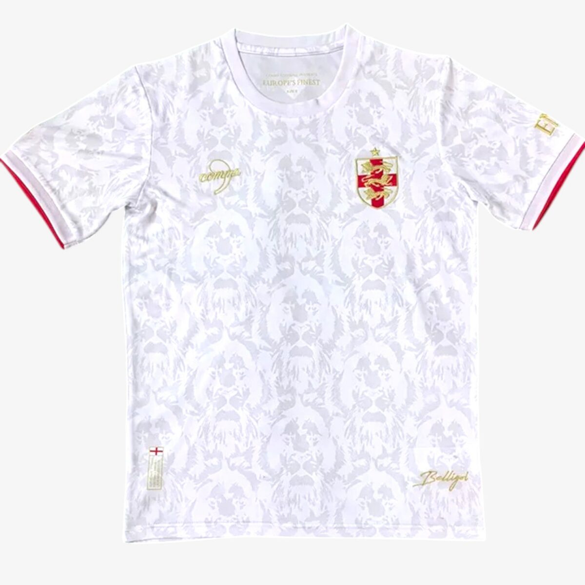 England White Lion Head Special Edition Jersey 2024/25