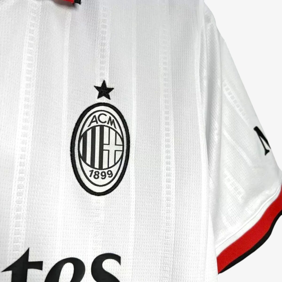 AC Milan White Away Jersey 2024/25 - Image 4