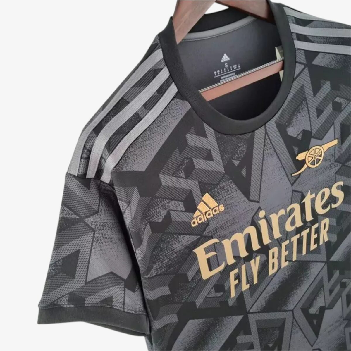 Arsenal Away Black Jersey 2022/23 - Image 3