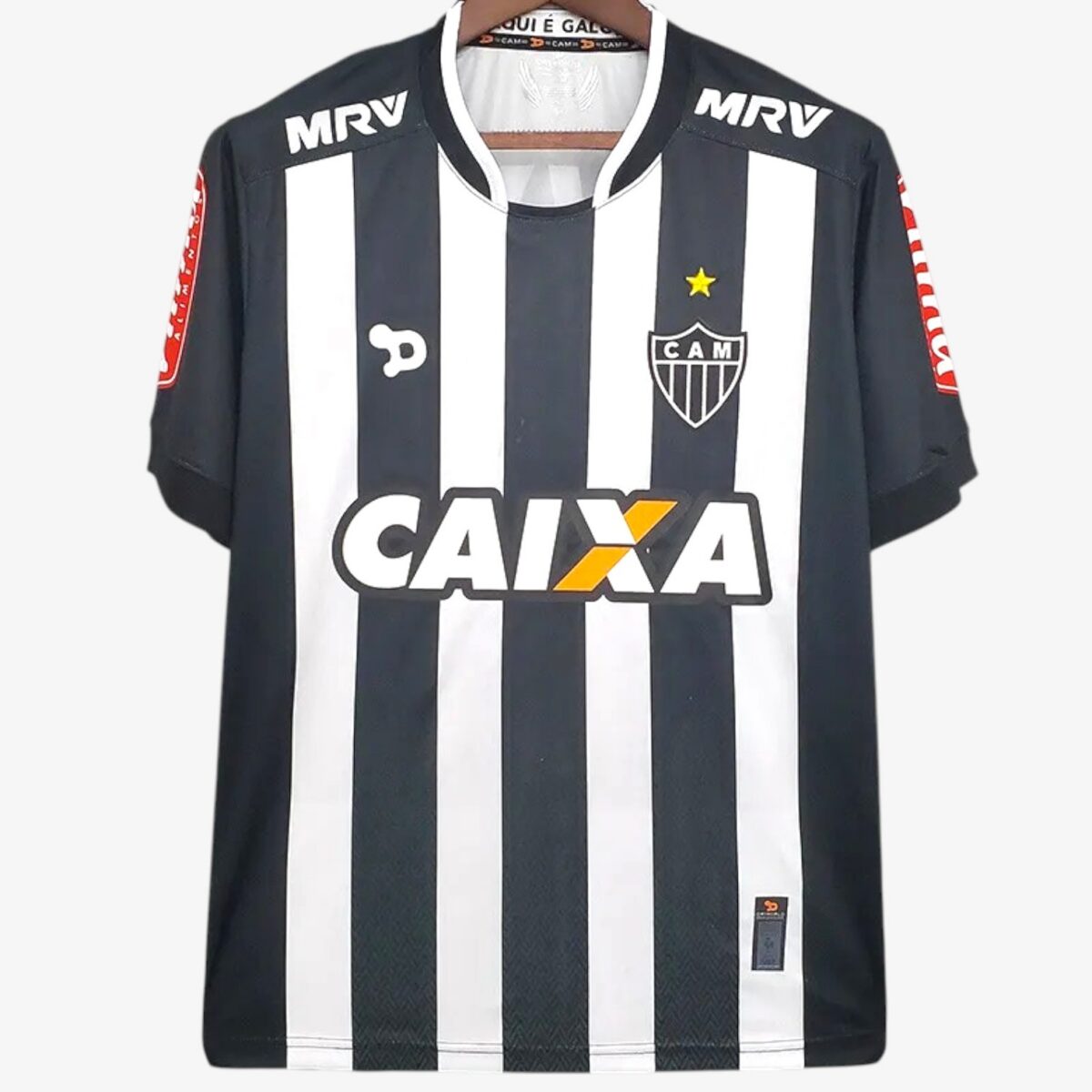 Atletico Mineiro Black Retro Jersey 2016/17