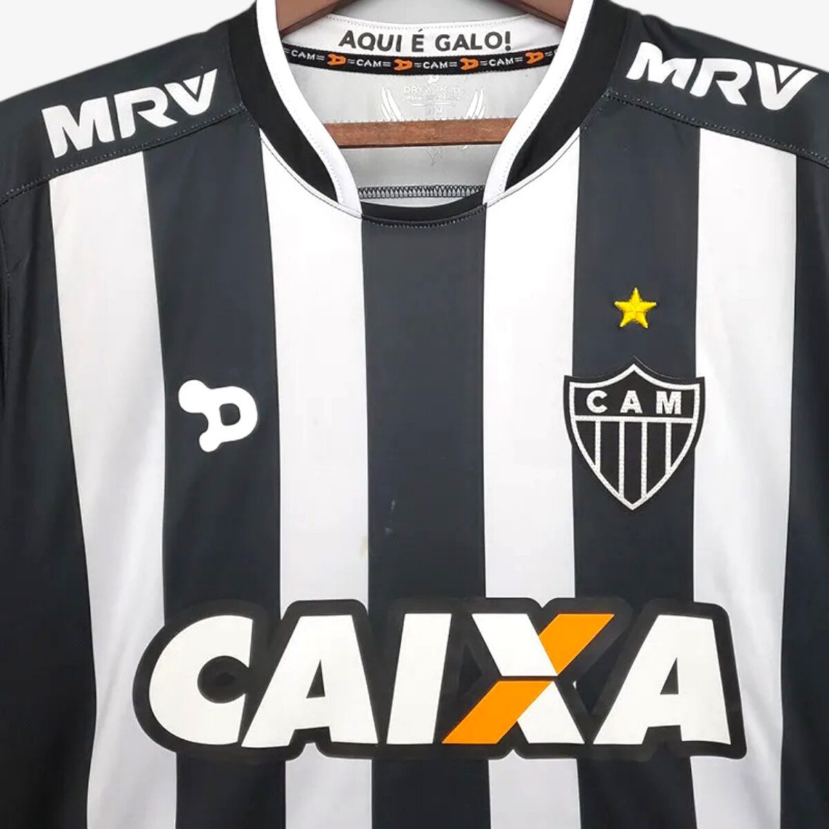 Atletico Mineiro Black Retro Jersey 2016/17 - Image 3