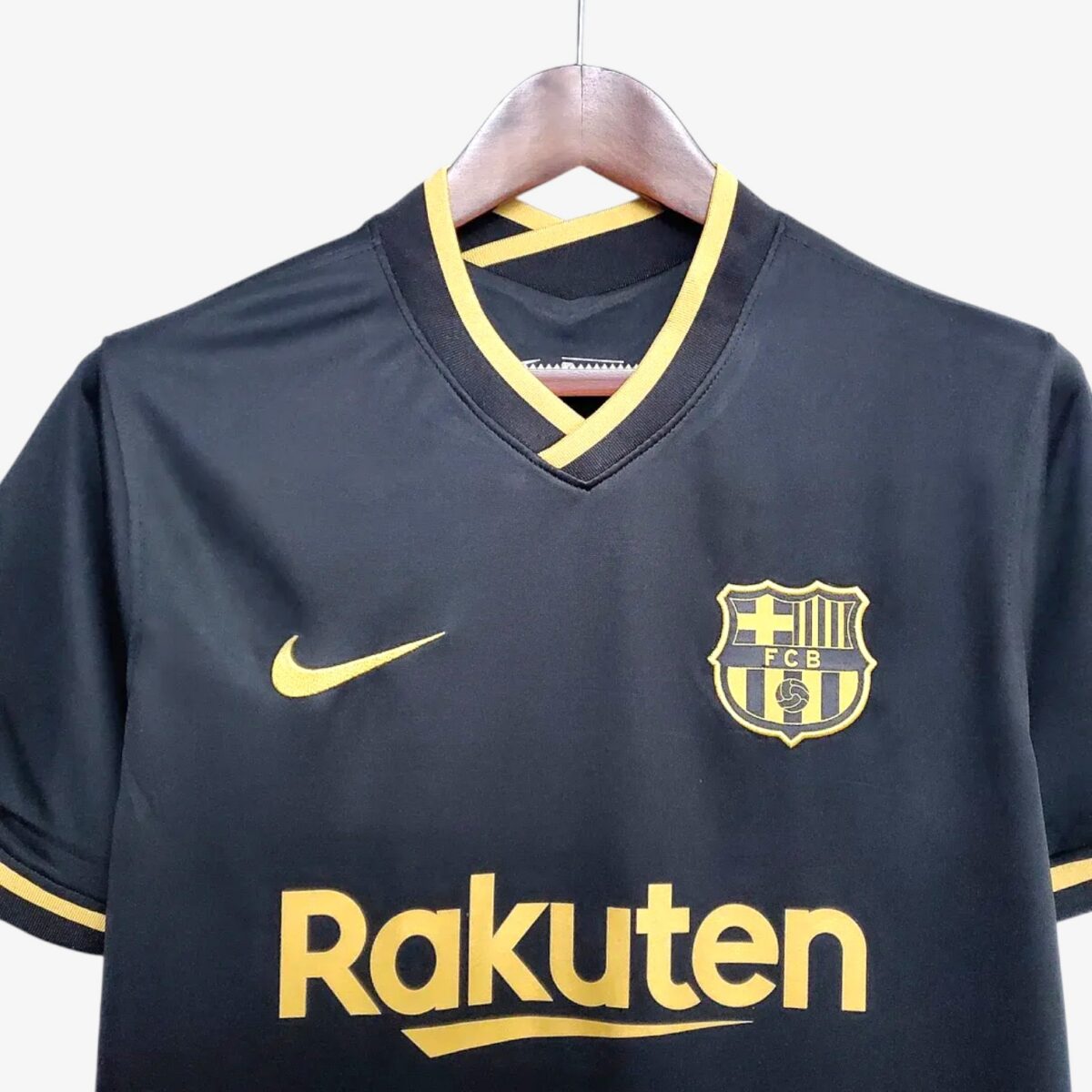 Barcelona Black Away Jersey 2020/21 - Image 3