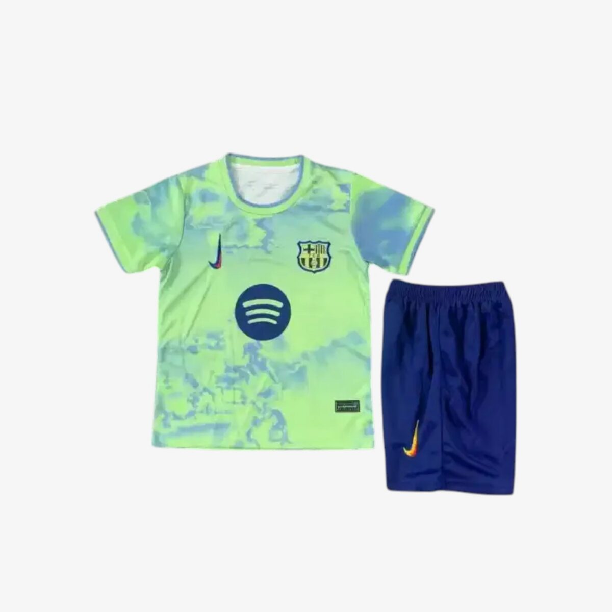 Barcelona Light Green Special Jersey 2025/26 — Kids