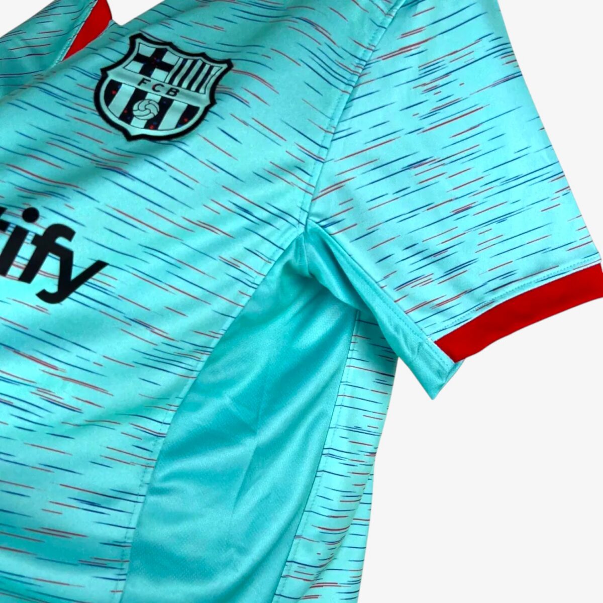 Barcelona Third Sky Blue Jersey 2023/24 - Image 3