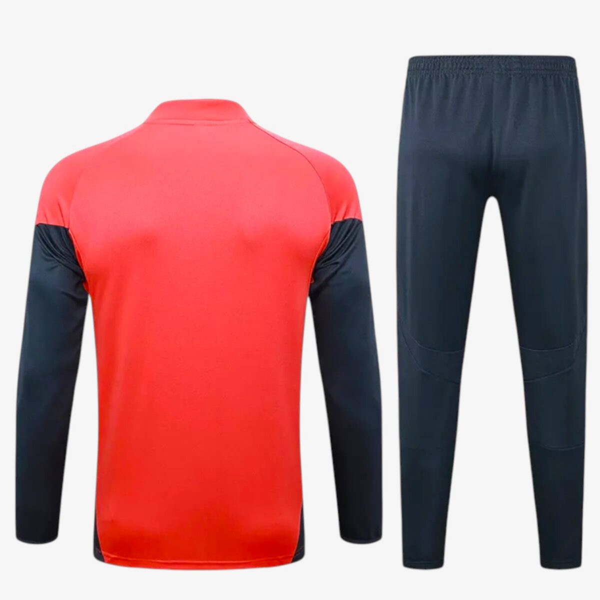 Bayern Munich Orange Half Pull Tracksuit 2025/26 - Image 2