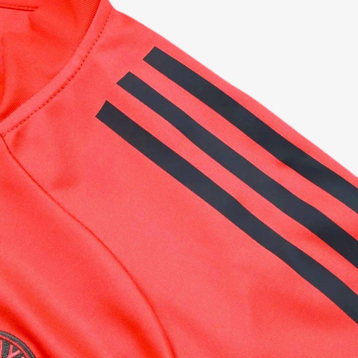 Bayern Munich Orange Half Pull Tracksuit 2025/26 - Image 5