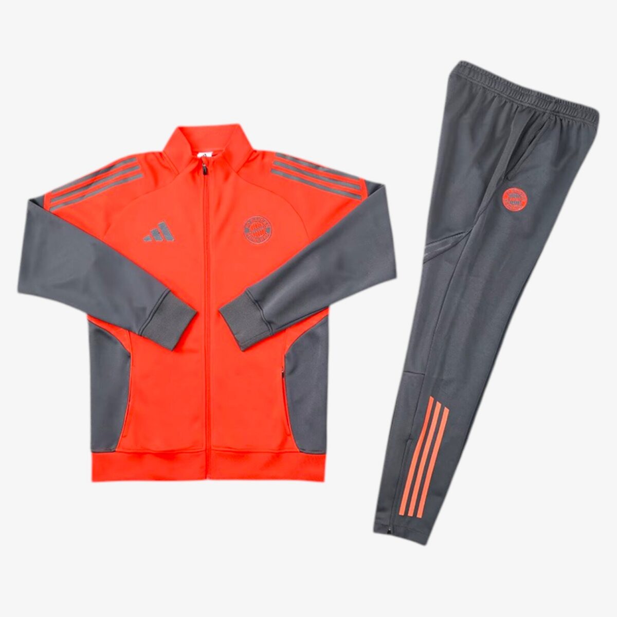 Bayern Munich Orange Jacket Tracksuit 2025/26 - Image 8