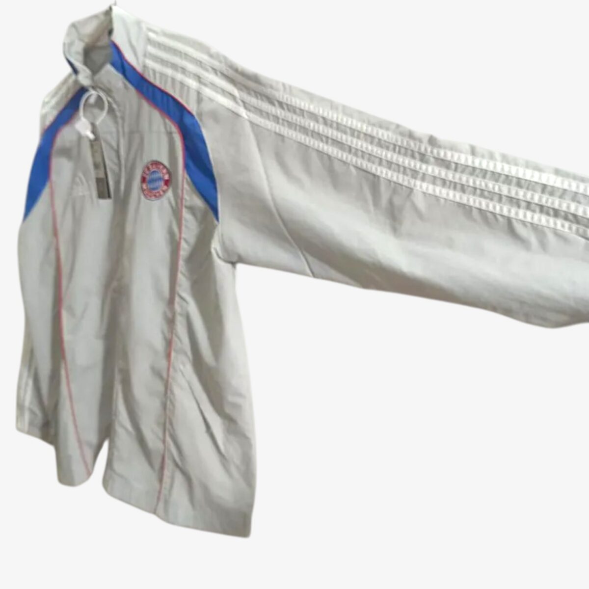 Bayern Munich White Embroidery Windbreaker 2025/26 - Image 4