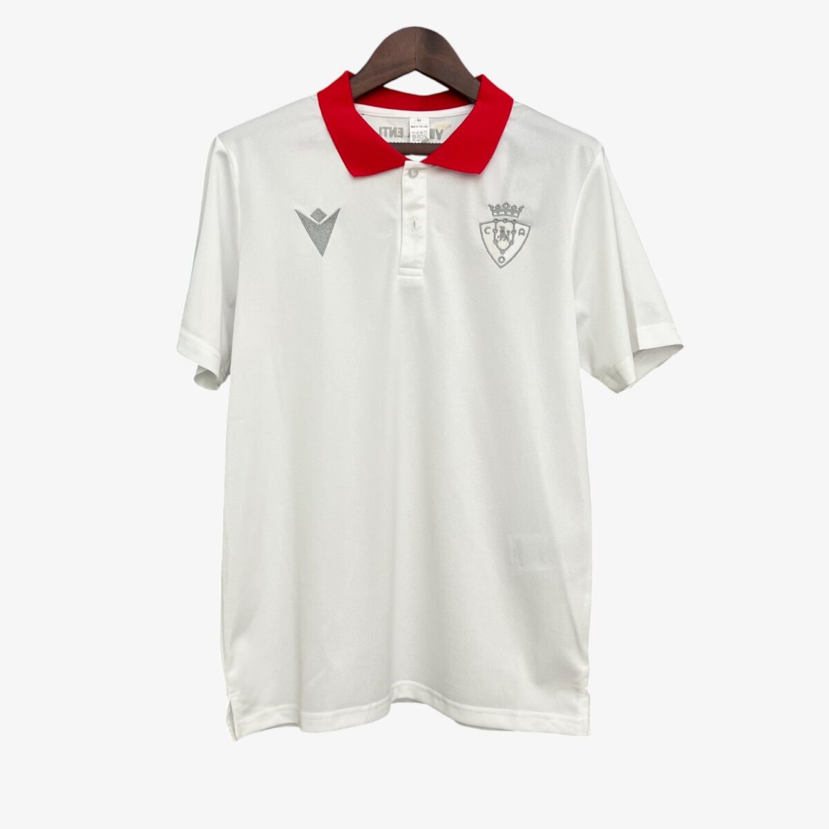 CA Osasuna White Polo Jersey 2025/26