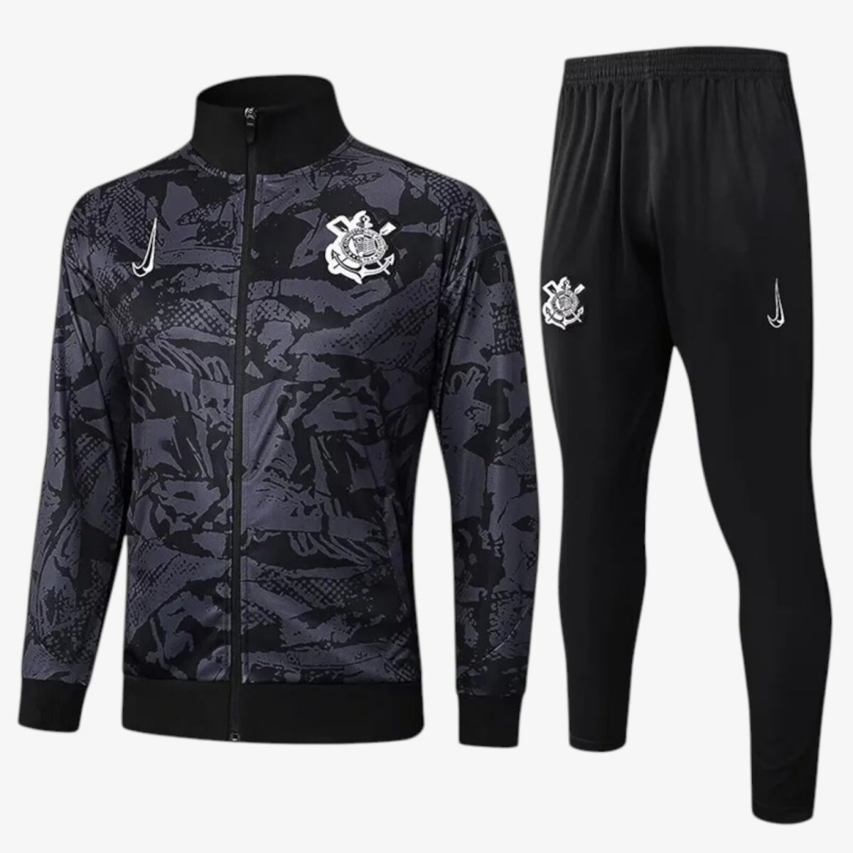 Corinthians Black Jacket Tracksuit 2025/26