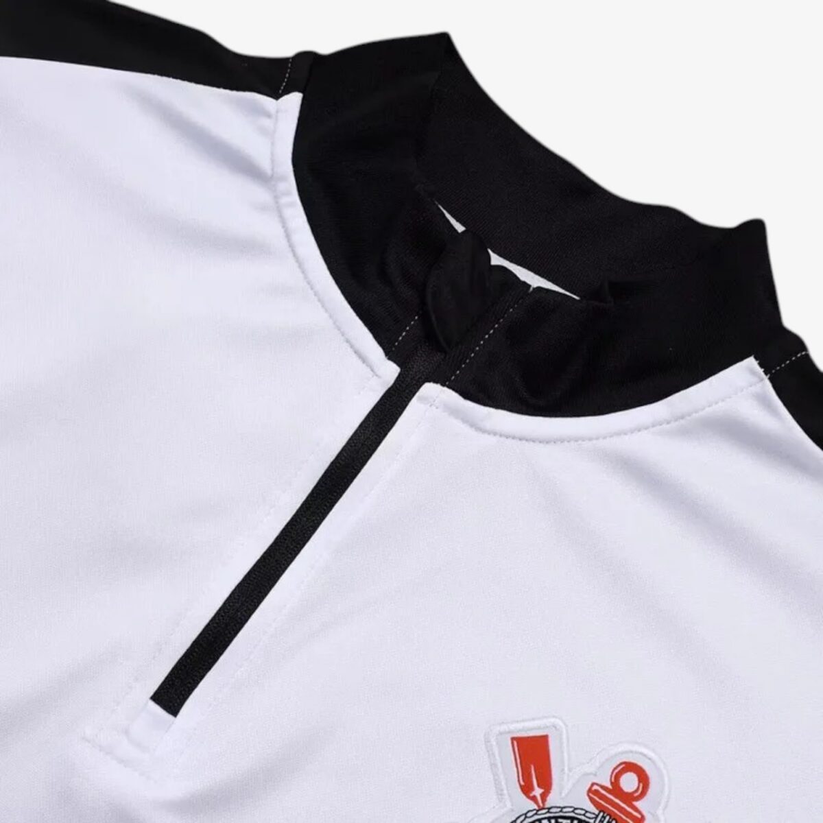 Corinthians White Half Pull Tracksuit 2025/26 - Image 4