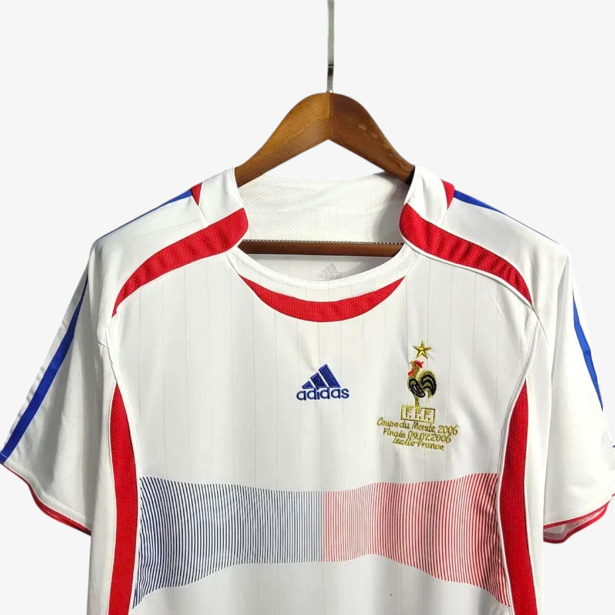 France Away Retro Jersey World Cup 2006 - Image 3