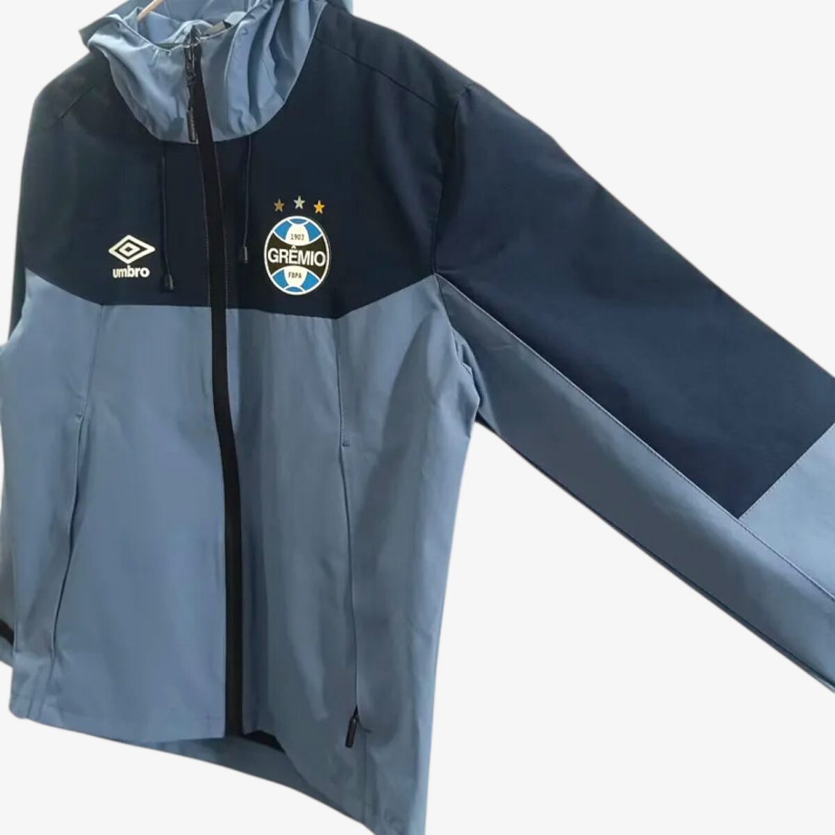 Gremio Grey Blue Hooded Windbreaker 2025/26 - Image 4