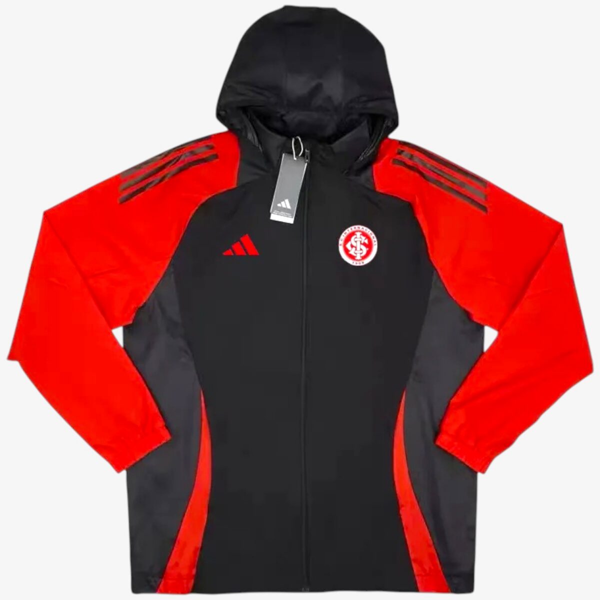 Internacional Red & Black Hooded Windbreaker 2024/25