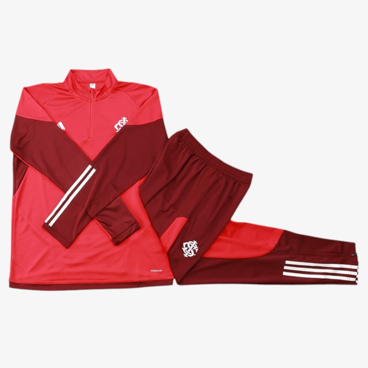 Internacional Red Half Pull Tracksuit 2024/25 - Image 3