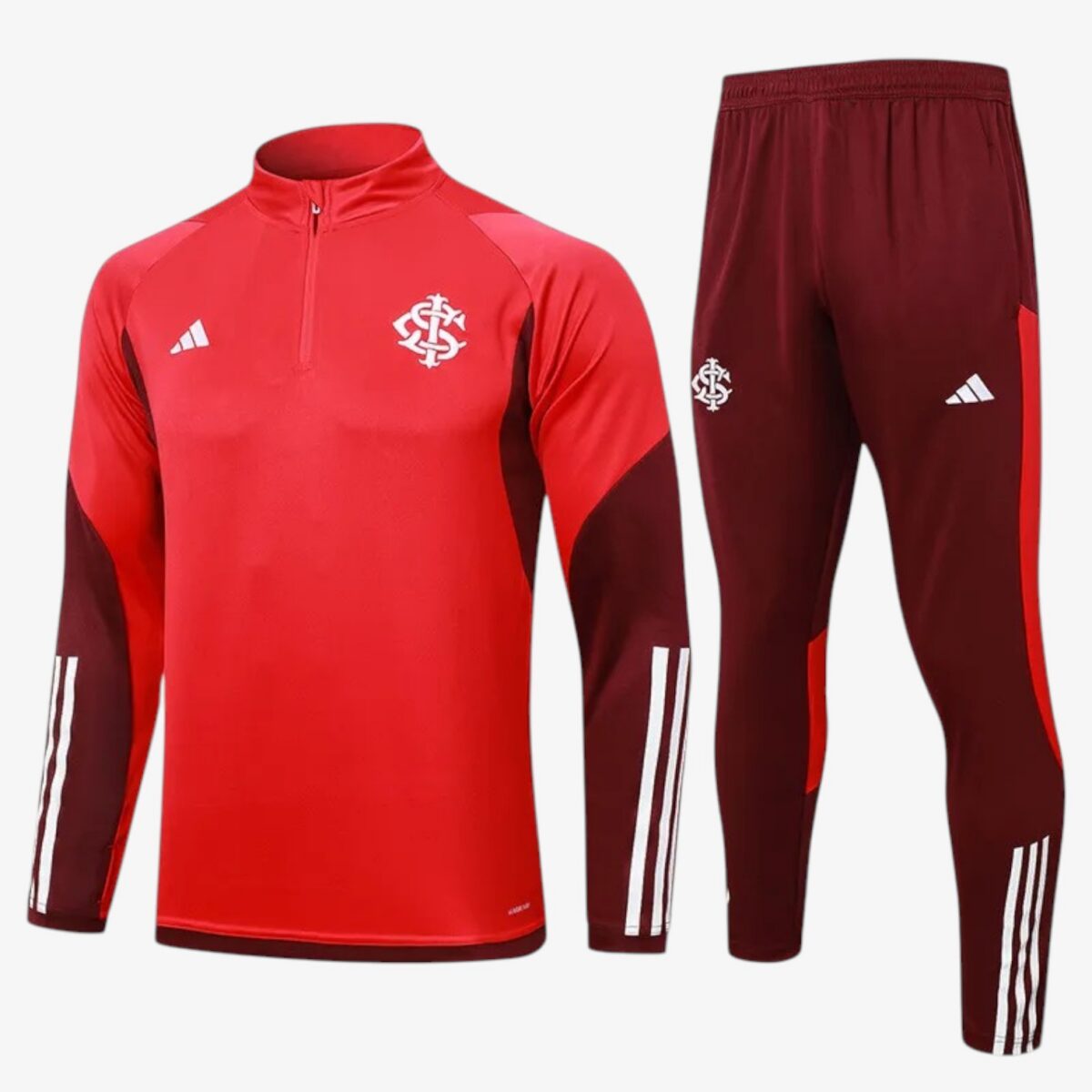 Internacional Red Half Pull Tracksuit 2024/25