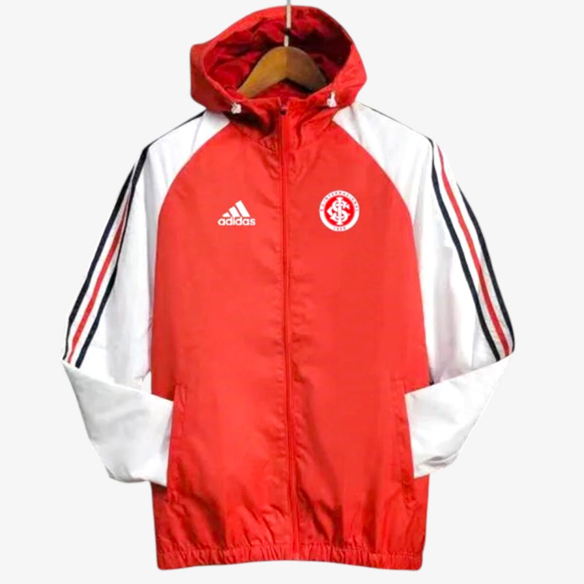 Internacional Red & White Hooded Windbreaker 2024/25