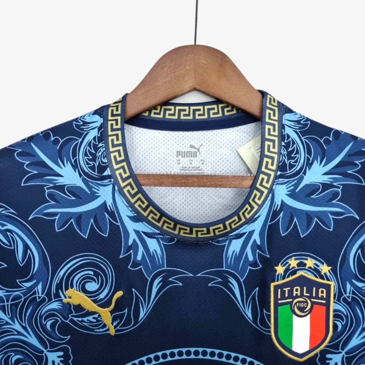 Italy Versace Blue Jersey 2023/24 - Image 3