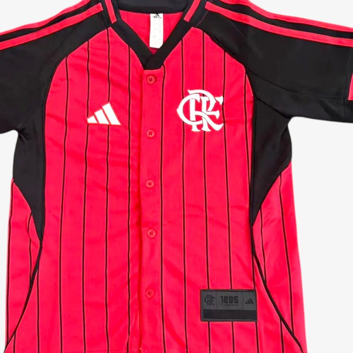 Kids Flamengo Red Casusl Edition Baseball jersey 2025/26 - Image 3