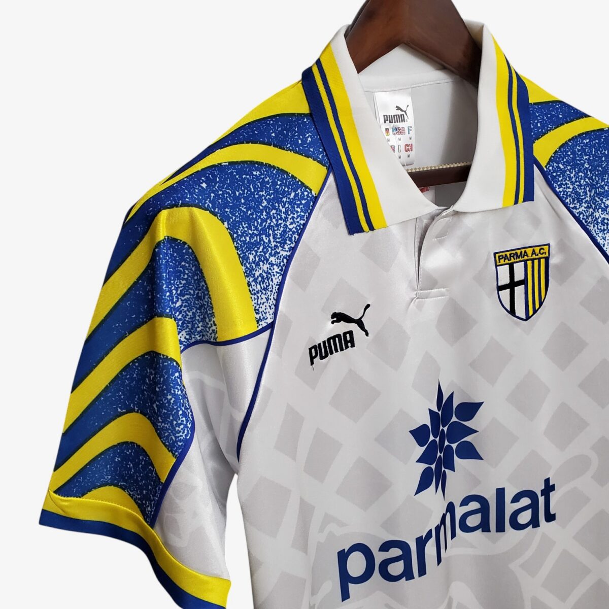 Las Palmas White Retro Jersey 1995/97 - Image 3
