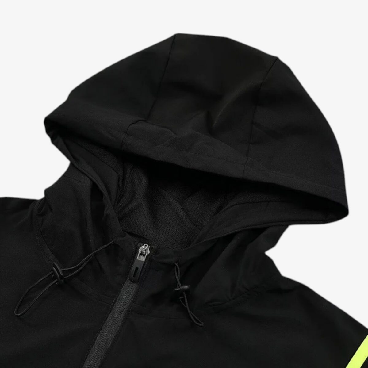 Marseille Black Hooded Jacket Tracksuit 2025/26 - Image 5