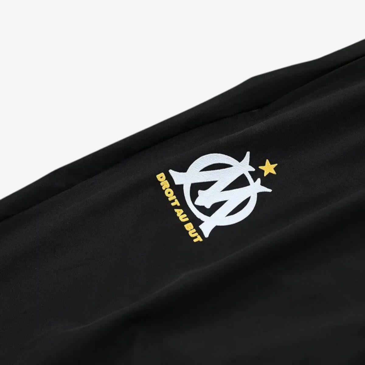 Marseille Black Hooded Jacket Tracksuit 2025/26 - Image 8