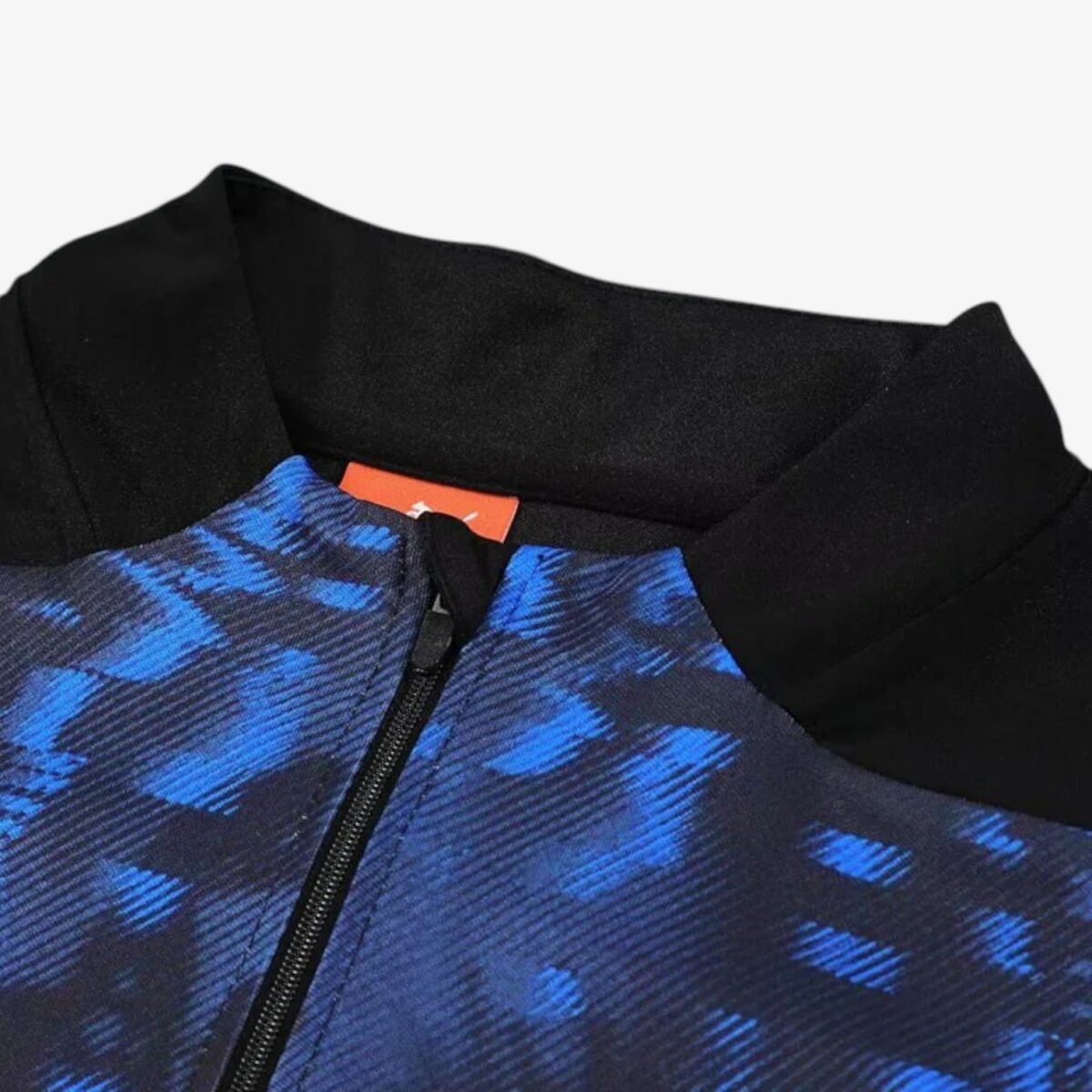Marseille Printing Black& Blue Half Pull Tracksuit 2025/26 - Image 4